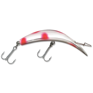 Image of Luhr Jensen Kwikfish | Silver/Flo. Red Dot; 4 1/4 in.