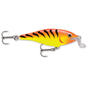 Image of Rapala Shallow Shad Rap | Hot Tiger; 3 1/2 in.