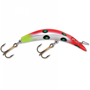 Image of Luhr Jensen Kwikfish X-Treme | Fluorescent Red/Chartresue UV; 4 1/4 in.