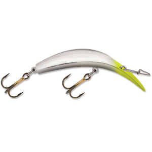 Image of Luhr Jensen Kwikfish X-Treme | Silver/Chartreuse Head; 3 13/16 in.