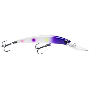 Image of Yo-Zuri Crystal Minnow Walleye Deep Diver | Purple Wonderbread; 4 3/8 in.