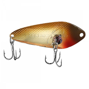 Image of Freedom Tackle Minnow Spoon | Golden Shad; 5 in.