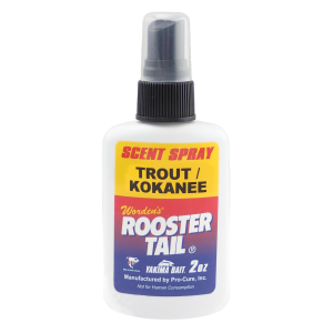 Image of Worden's Rooster Tail Scent Spray | Trout / Kokanee; 2 oz.