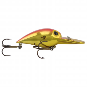 Image of Brad's Wiggler | Metallic Gold/Red Back (UV); 2 1/4 in.