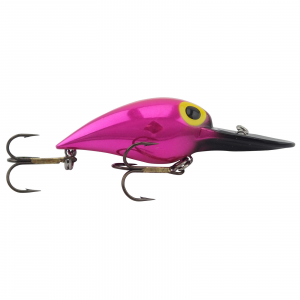 Image of Brad's Wiggler | Metallic Pink/Black Bill (UV); 2 1/4 in.