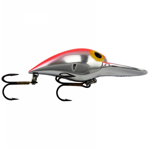 Image of Brad's Wiggler | Metallic Silver/Flo Orange Back (UV); 3 in.