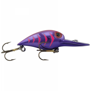 Image of Brad's Wiggler | Reverse Cerise Herringbone (UV); 3 in.