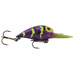 Image of Brad's Wiggler | Metallic Purple/Chartreuse; 3 in.