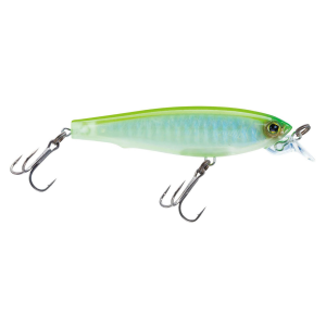 Image of Yo-Zuri 3DS Minnow | Luminescent Holographic Chartreuse; 2 3/4 in.