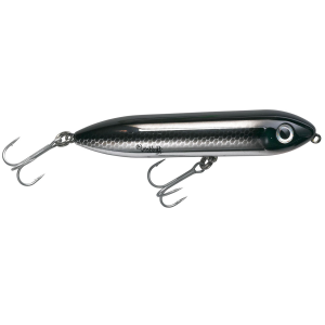 Image of Heddon Super Spook Jr. Topwater Bait | Black Shiner; 3 1/2 in.