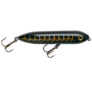 Image of Heddon Super Spook Jr. Topwater Bait | Black Shore Shad; 3 1/2 in.