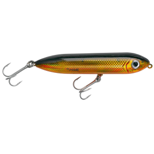 Image of Heddon Super Spook Jr. Topwater Bait | Gold Shiner; 3 1/2 in.