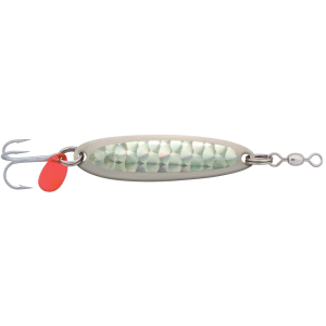 Image of Luhr Jensen Krocodile Spoon | Chrome/Silver Prism Lite; 3/4 oz.