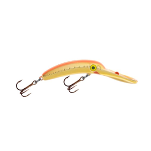 Image of Yakima Bait Mag Lip | Metallic Gold Flame; 3 1/2 in.