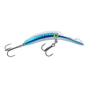 Image of Yakima Bait Mag Lip | Metallic Silver Blue Scale; 3 1/2 in.