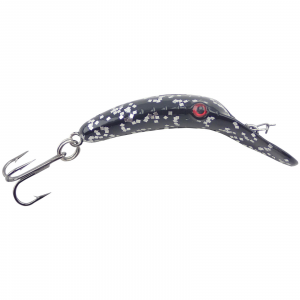 Image of Yakima Bait Mag Lip | Black Silver Flake; 2 in.