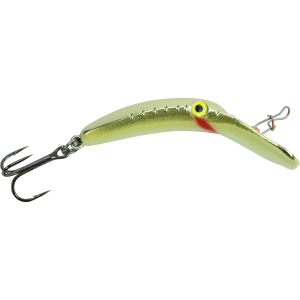 Image of Yakima Bait Mag Lip | Metallic Gold Flame; 2 in.