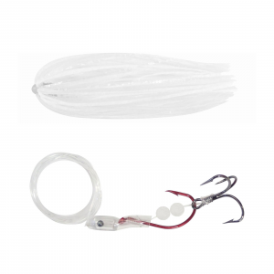 Image of A-TOM-MIK Tournament Series Trolling Fly | Ultra White Glow