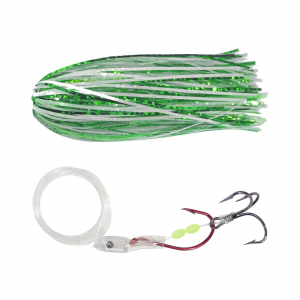 Image of A-TOM-MIK Tournament Series Trolling Fly | Ultra Glow Green