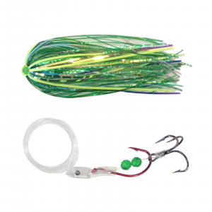 Image of A-TOM-MIK Tournament Series Trolling Fly | Green Hammer