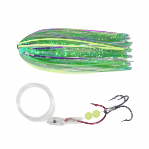 Image of A-TOM-MIK Tournament Series Trolling Fly | Green Dolphin