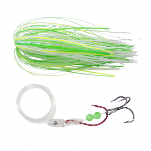 Image of A-TOM-MIK Tournament Series Trolling Fly | Green Tiger