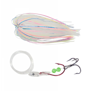 Image of A-TOM-MIK Tournament Series Trolling Fly | Super Wonderbread Glow