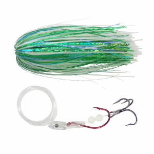 Image of A-TOM-MIK Tournament Series Trolling Fly | Aqua Glow