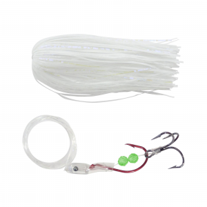 Image of A-TOM-MIK Tournament Series Trolling Fly | White Halo