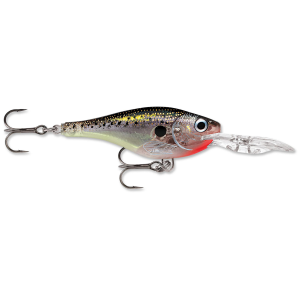 Image of Rapala Glass Shad Rap | Glass Black; 2 3/4 in.