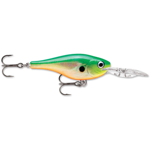 Image of Rapala Glass Shad Rap | Glass Chartreuse Shad; 2 3/4 in.
