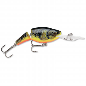 Image of Rapala Jointed Shad Rap | Fire Crawdad; 1 1/2 in.