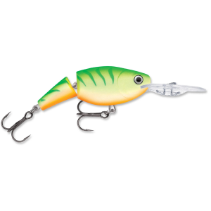 Image of Rapala Jointed Shad Rap | Green Tiger UV; 2 3/4 in.