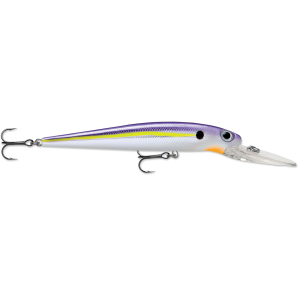Image of Storm Deep Jr. ThunderStick MadFlash | Chartreuse Purple Shad; 3 1/2 in.