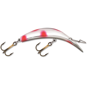 Image of Luhr Jensen Kwikfish X-Treme | Silver/Fluorescent Red Dot; 3 3/8 in.