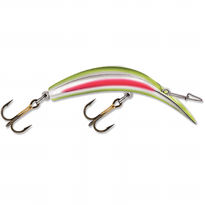 Image of Luhr Jensen Kwikfish X-Treme | Green Chrome Red Streak; 2 3/4 in.