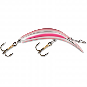 Image of Luhr Jensen Kwikfish X-Treme | Red Chrome Pink Streak; 2 3/4 in.