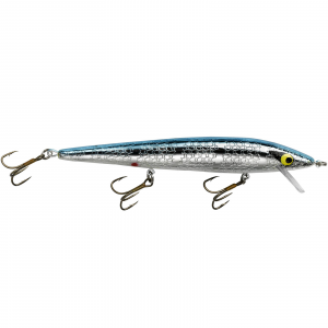 Image of Smithwick Floating Rattlin Rogue | Chrome/Blue Back; 4 1/2 in.