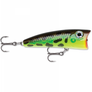 Image of Rapala Ultra Light Pop | Lime Frog; 1 1/2 in.