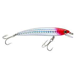 Image of Yo-Zuri Pin's Minnow | Red Head; 2 in.