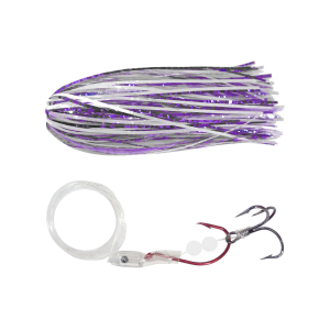 Image of A-TOM-MIK Custom Trolling Fly | VQ Purple Glow