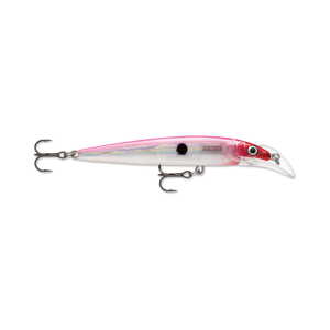 Image of Rapala Scatter Rap Deep Husky Jerk | Glass Pink Clown; 4 in.