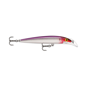 Image of Rapala Scatter Rap Deep Husky Jerk | Purple Clown; 4 in.