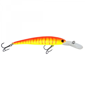 Image of Bandit B-Shad | Red Fire Tiger; 3 1/2 in.