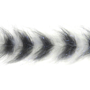 Image of Polar Fiber Streamer Brush | White-Black