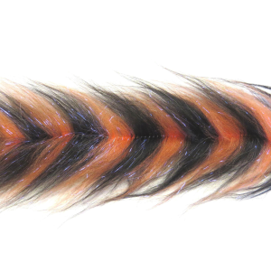Image of Polar Fiber Streamer Brush | Hot Orange-Black