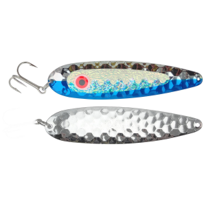 Image of Silver Streak Magnum Spoon | Blue Chilly Willy; 4 3/4 in.