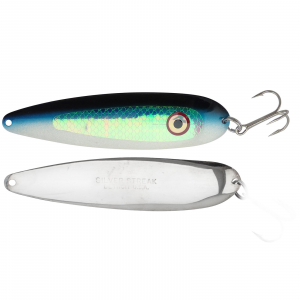 Image of Silver Streak Magnum Spoon | Blue Alewife; 4 3/4 in.