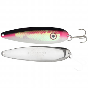 Image of Silver Streak Magnum Spoon | Pink Alewife; 4 3/4 in.