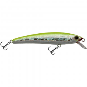 Image of Challenger Micro Minnow | Silver Chartreuse Back; 2 3/8 in.